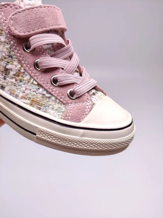 Converse Chuck Taylor All Star Tweed Pink Lifestyle Sneaker 8