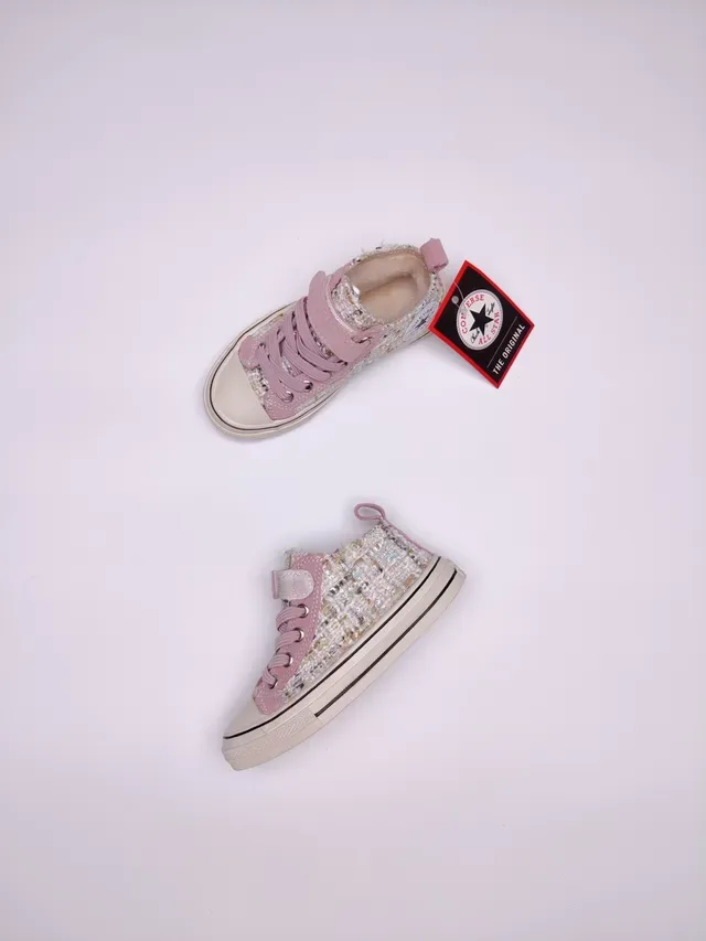 Converse Chuck Taylor All Star Tweed Pink Lifestyle Sneaker 11