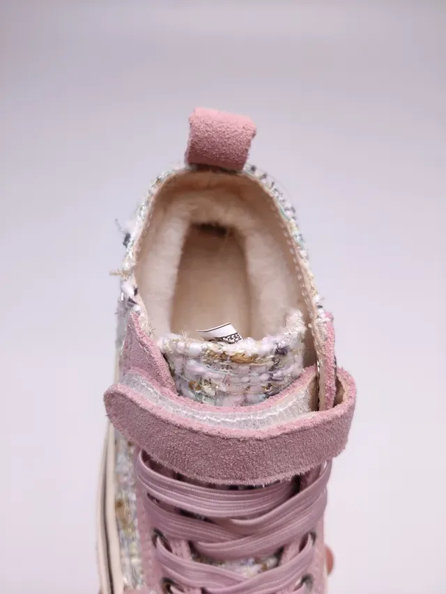 Converse Chuck Taylor All Star Tweed Pink Lifestyle Sneaker 12