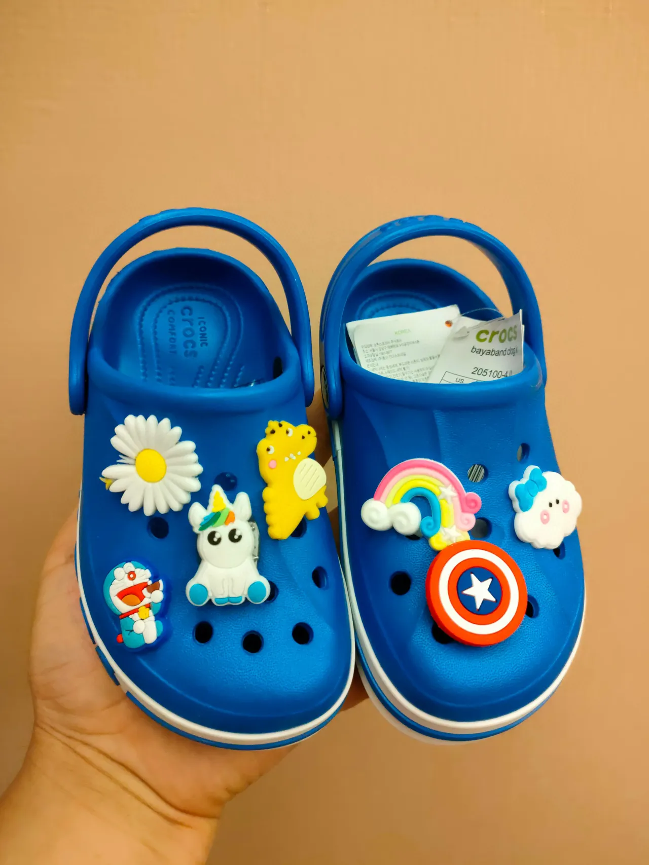 Crocs Classic Clog Verde Lima Niños 21