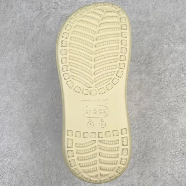 Crocs Echo Clog Beige Platform Foam Clog 2