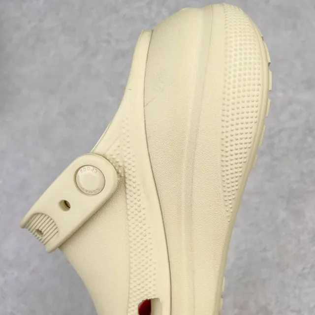 Crocs Echo Clog Beige Platform Foam Clog 4