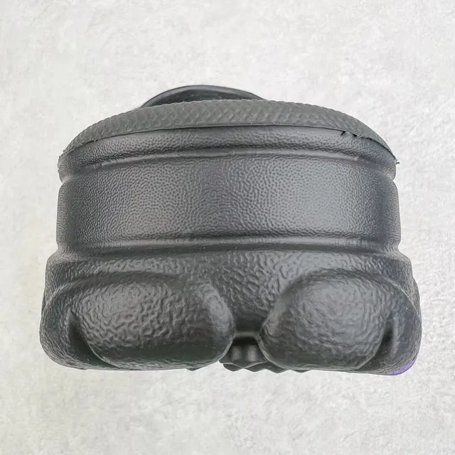 Crocs Echo Clog Black Purple Teal Strap Clog 3