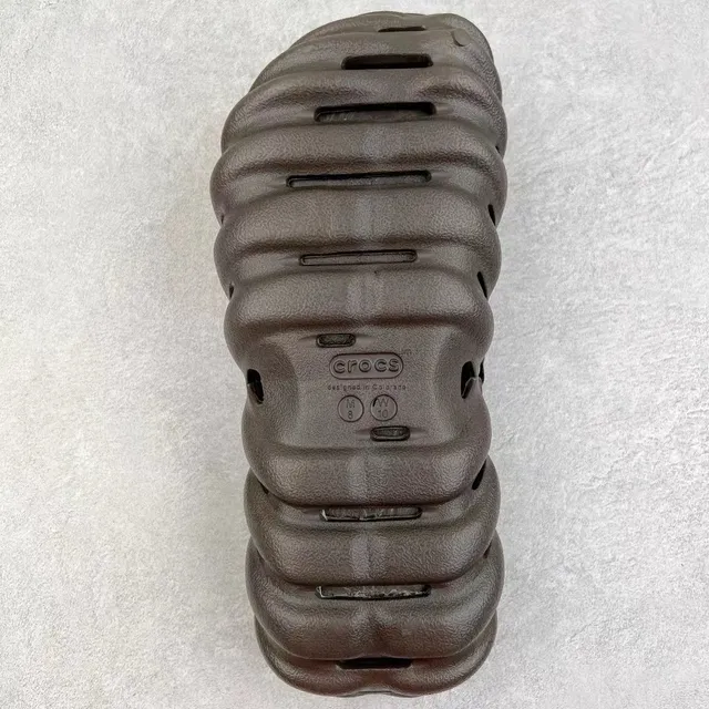 Crocs Echo Clog Brown Molded Foam Ventilated Clog 2