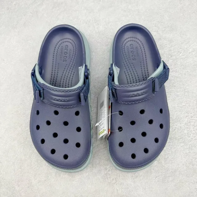 Crocs Echo Clog Navy y Sage Green zuecos 9