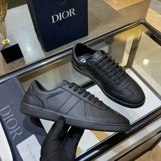 Dior B23 Monochrome Black Lifestyle Sneakers