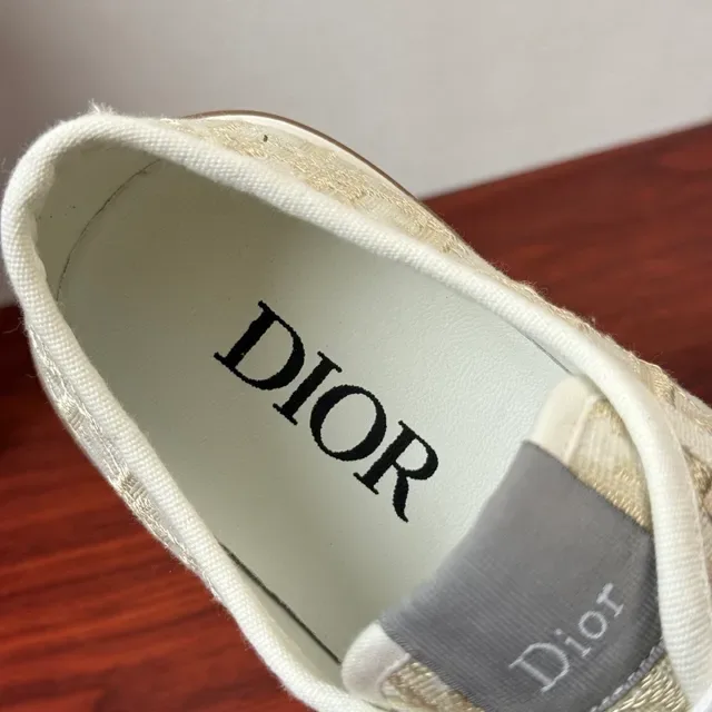 Dior B23 Monogram Canvas Off-White Lifestyle Sneakers 7