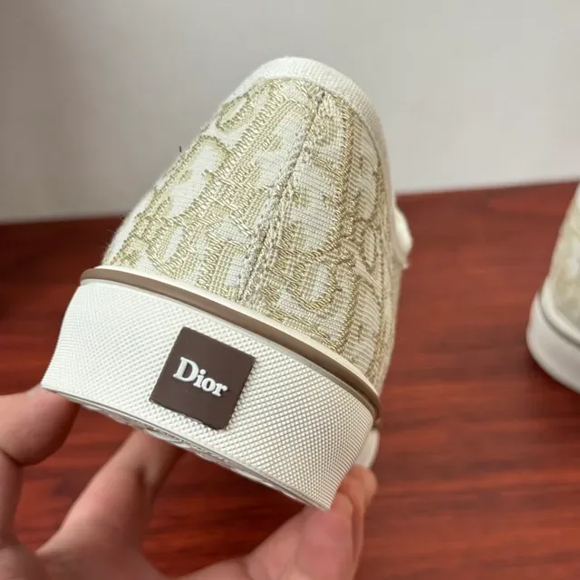 Dior B23 Monogram Canvas Off-White Lifestyle Sneakers 8