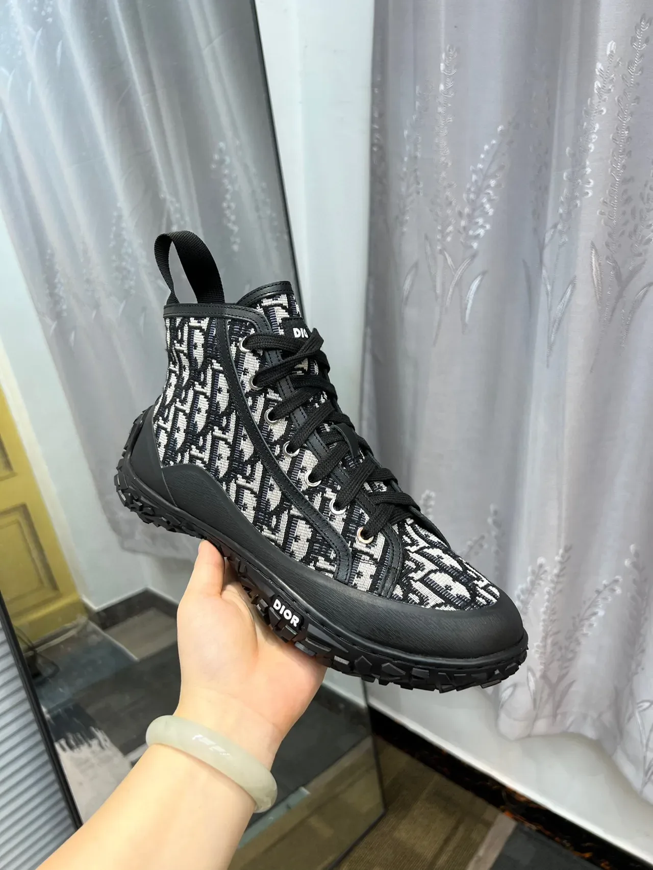 Dior B23 Monogram Sneakers Lifestyle Hautes 7