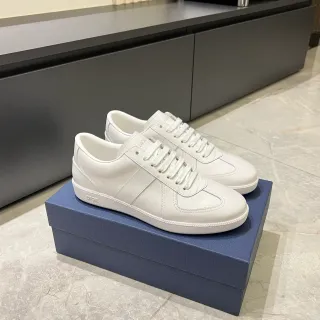 Dior B23 White Leather Lifestyle Sneakers