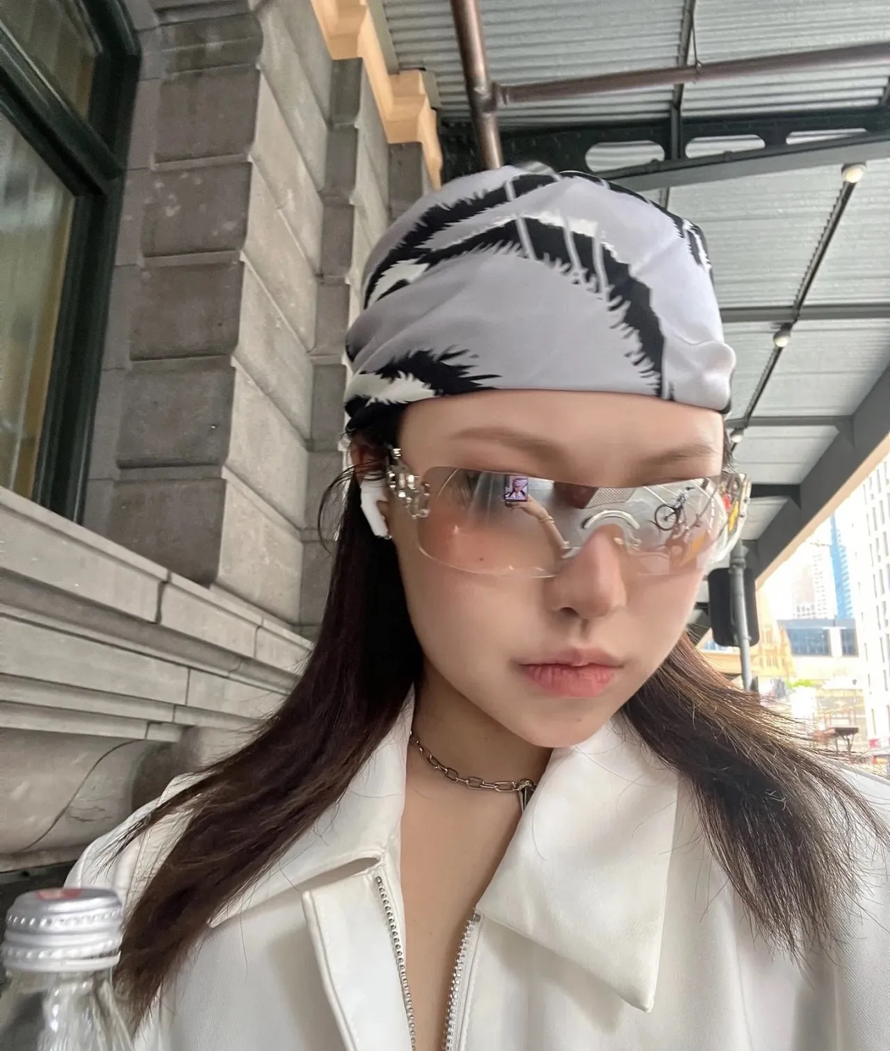 Dior B27 Oversized Shield Gradient Tinted Sunglasses 8