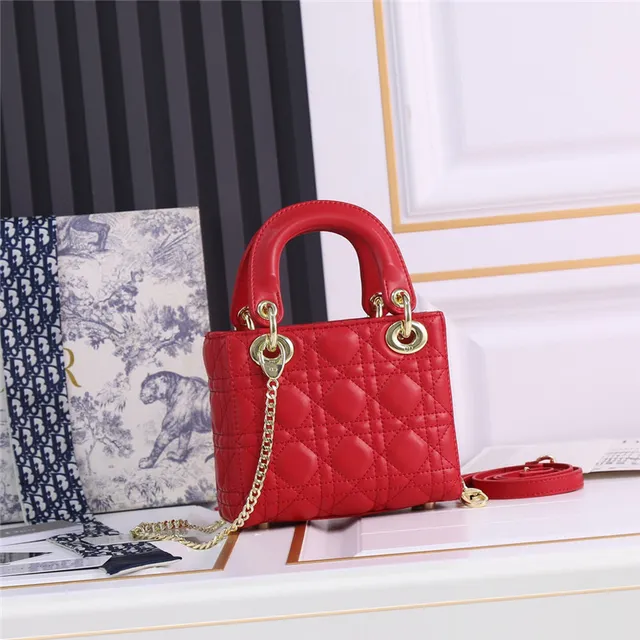 Dior Lady Black Silver Quilted Cannage Top-Handle Handbag 8