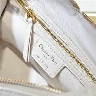 Dior Navy Beige Monogram Canvas Drawstring Closure Hobo Bag 2