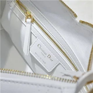 Dior Navy Beige Monogram Canvas Drawstring Closure Hobo Bag 20