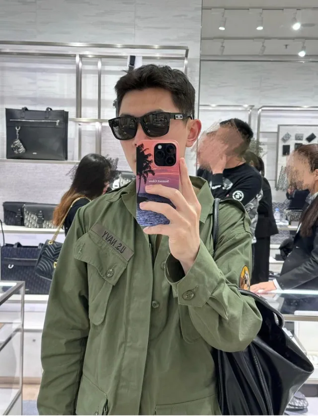 Dior Oblique Monogram Quilted High-Collar Down Jacket 6