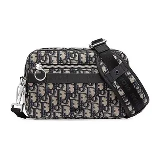 Dior Oblique Monogram Rectangular Messenger Bag