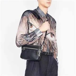 Dior Oblique Monogram Rectangular Messenger Bag 17