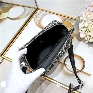 Dior Oblique Monogram Rectangular Messenger Bag 21