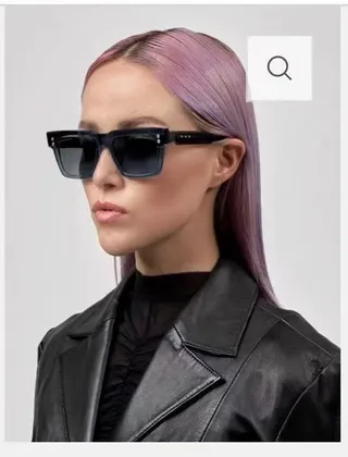 DITA Warthen Limited Edition Matte Black Square Sunglasses 2