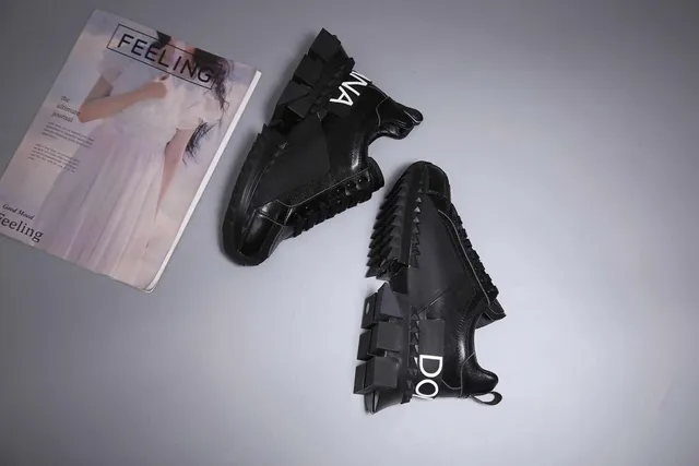 Dolce & Gabbana NS1 Semelle noire Talon bloc Sneakers chunky 4