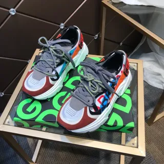 Dolce & Gabbana Multicolor Sole Multi-Material Upper Chunky Sneakers