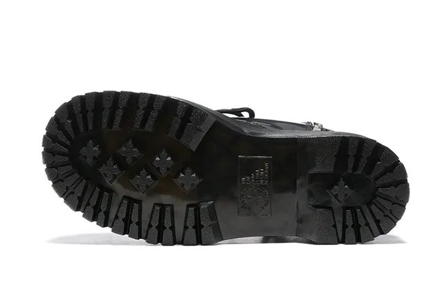 Dr. Martens Jadon Platform Botas de tornozelo de couro preto 4