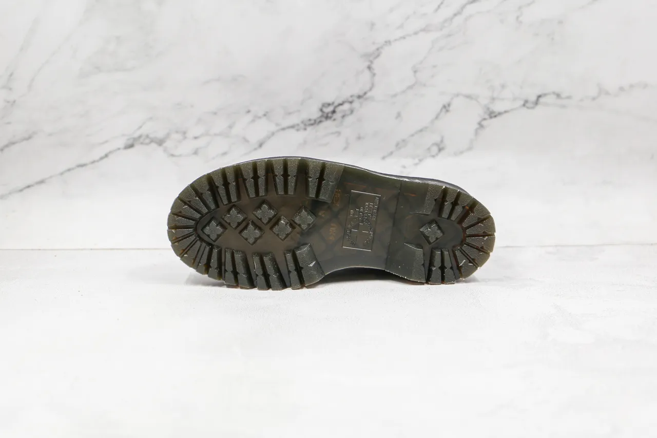Dr. Martens Jadon Platform 黑色皮革牛津鞋 8