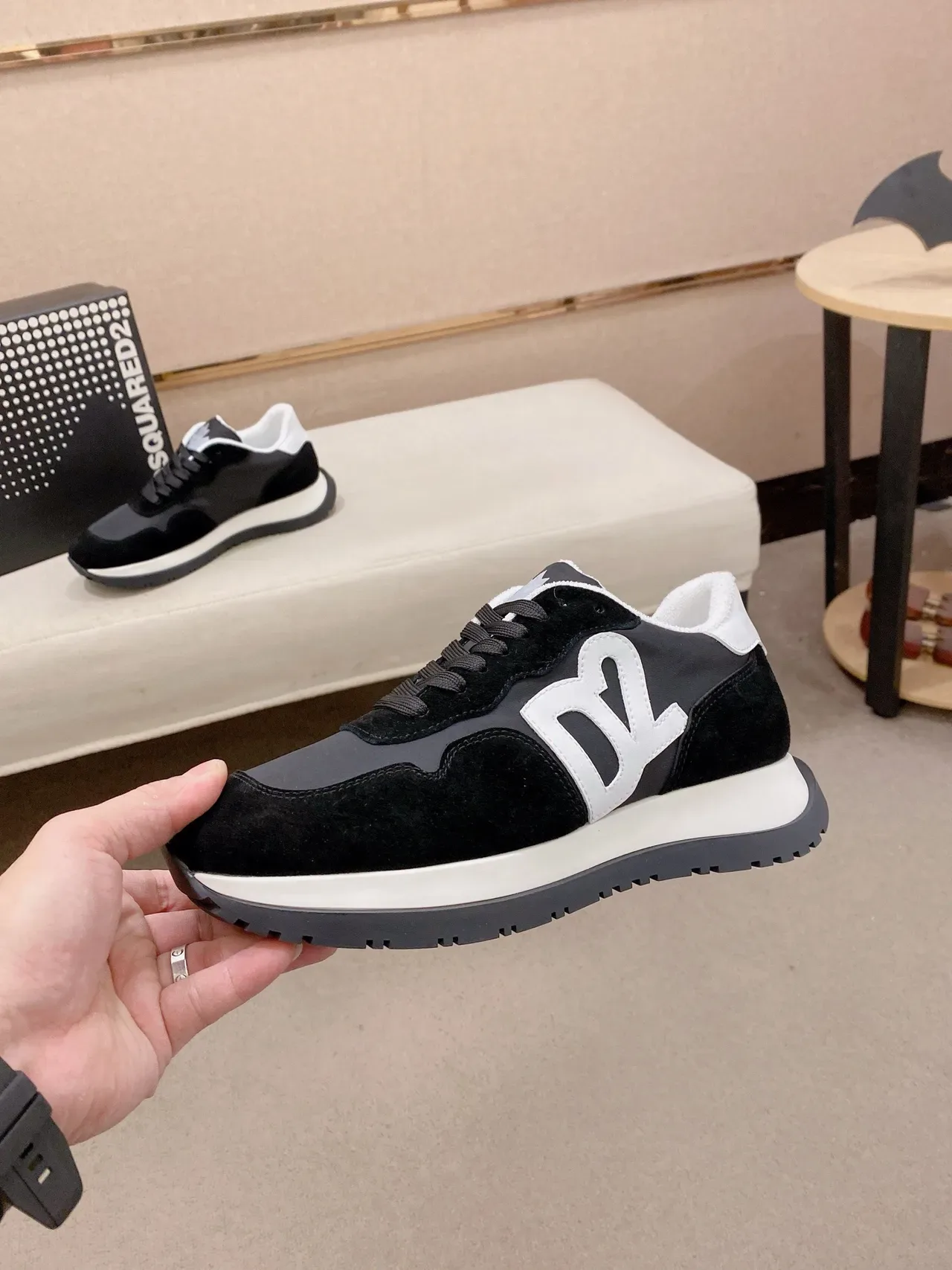 Dsquared2 ICON Black and Gray Lifestyle Sneakers 3