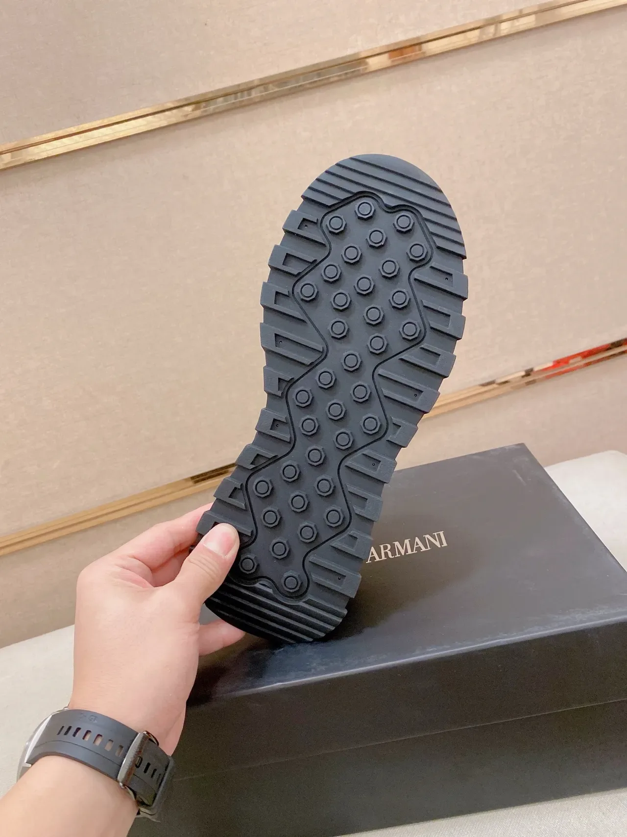 Emporio Armani A|X Tênis lifestyle Slip-On com ajuste de meias 2