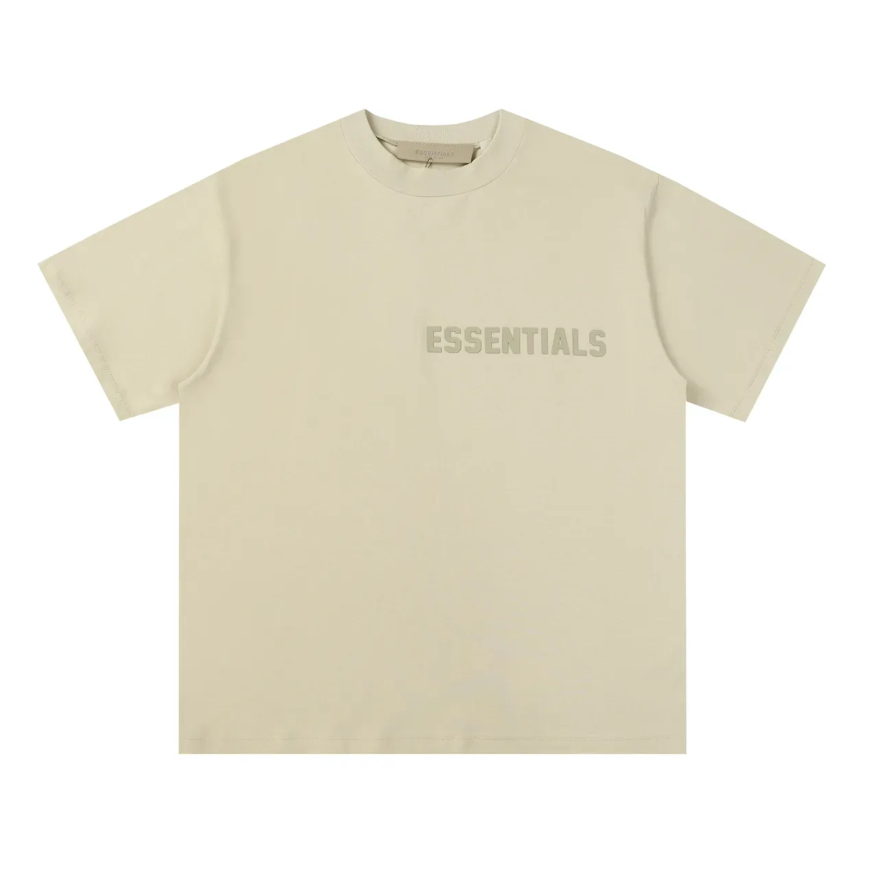 Camiseta oversized Fear of God Essentials con logo tonal 4