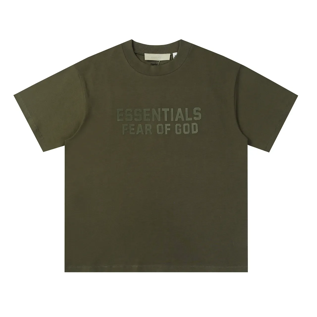 Fear of God Essentials Relaxed Fit Tonal Print T-Shirt 8