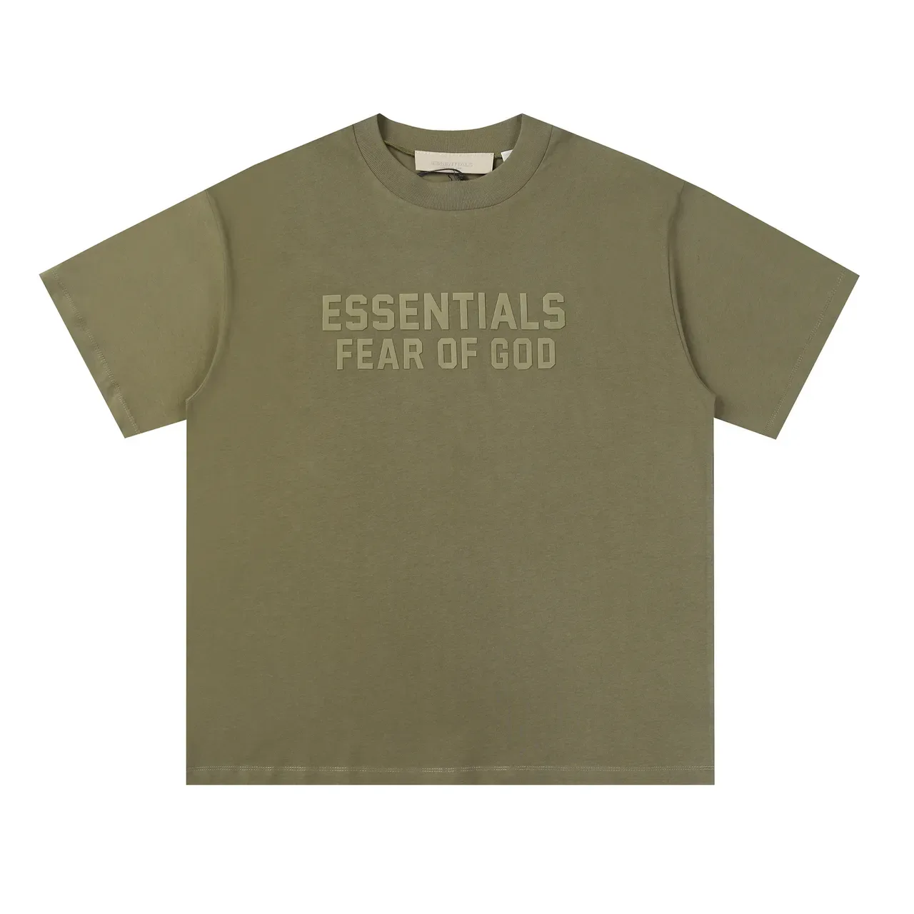 Fear of God Essentials Relaxed Fit Tonal Print T-Shirt 12