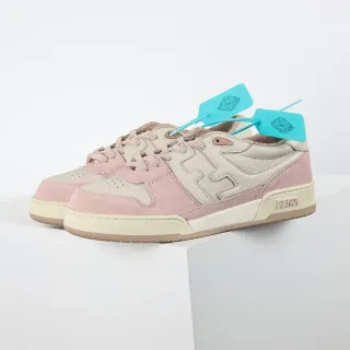 Fendi First Low-Top Suede and Leather Sneaker