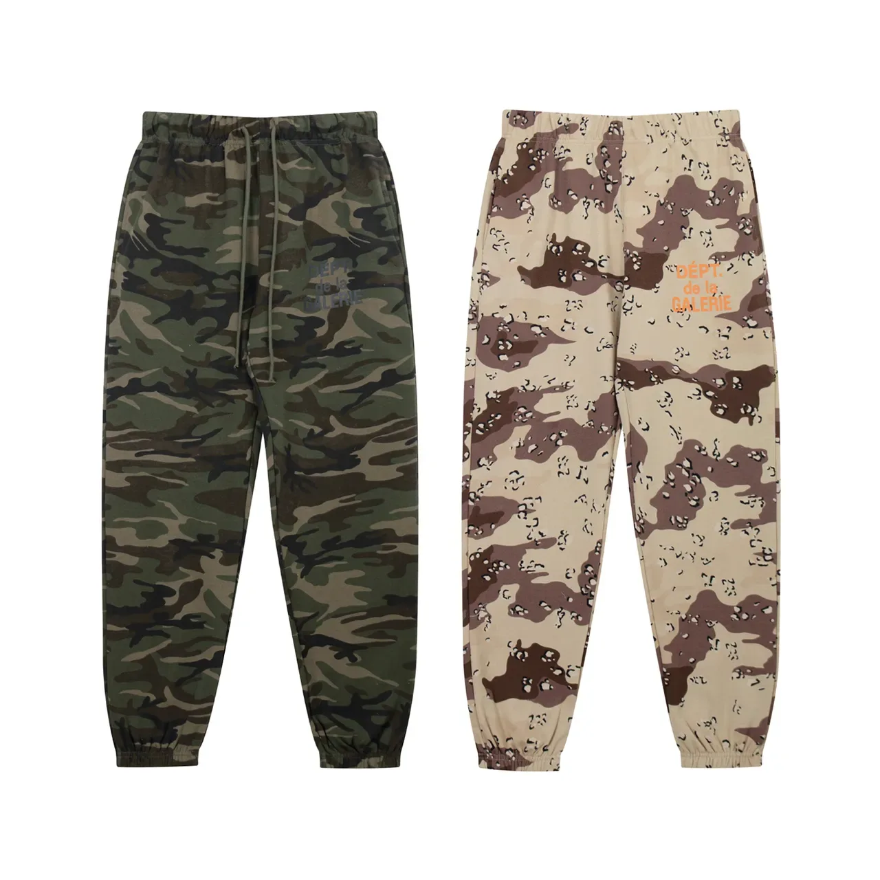 Gallery Dept Camo Oversized Hoodie and Jogger Tracksuit 10