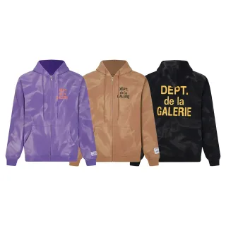 Gallery Dept DEPT. de la GALERIE Tie-Dye Full-Zip Hooded Jacket