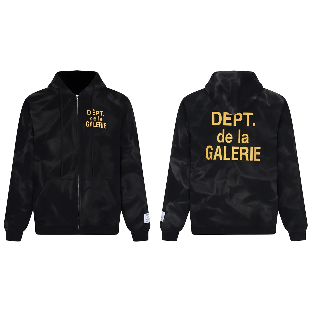 Gallery Dept DEPT. de la GALERIE Tie-Dye Full-Zip Hooded Jacket 5