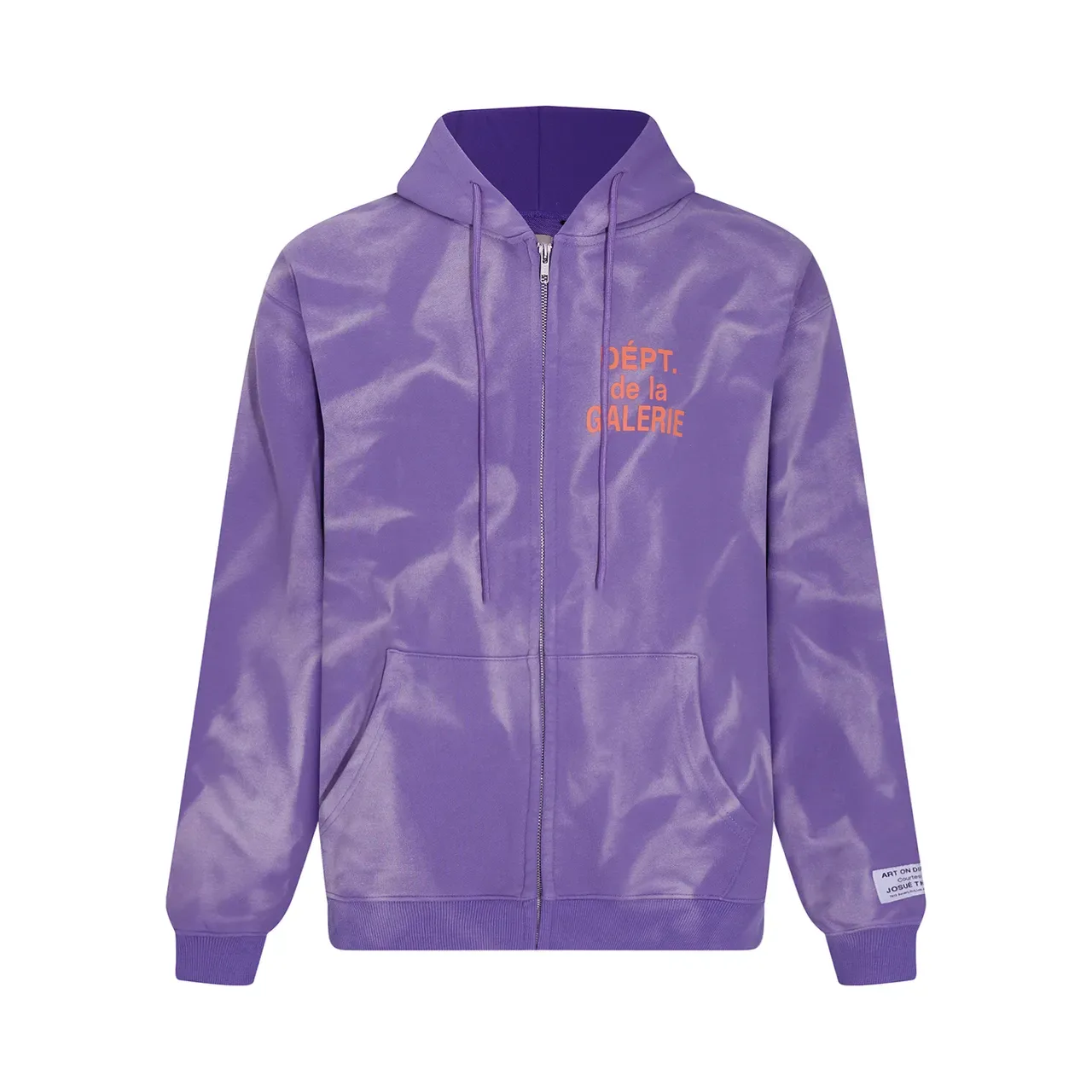 Gallery Dept DEPT. de la GALERIE Tie-Dye Full-Zip Hooded Jacket 6