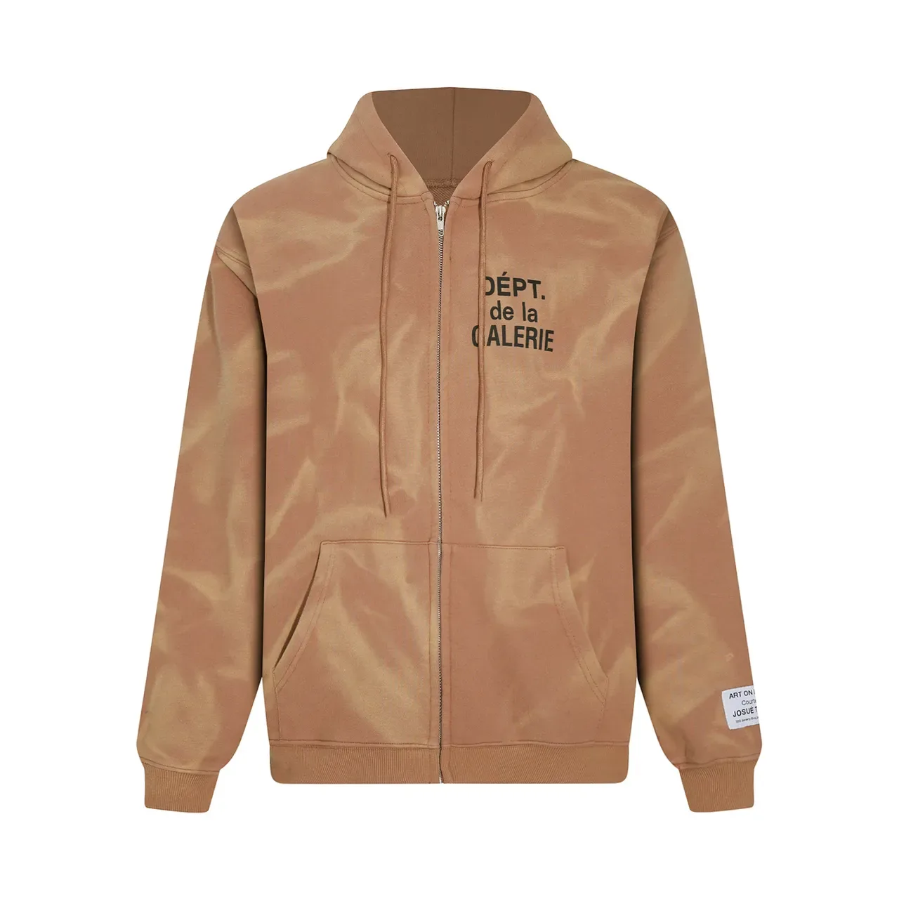 Gallery Dept DEPT. de la GALERIE Tie-Dye Full-Zip Hooded Jacket 8