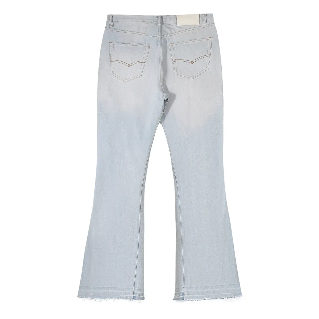 Gallery Dept Flared Distressed Light Wash Jeans 3