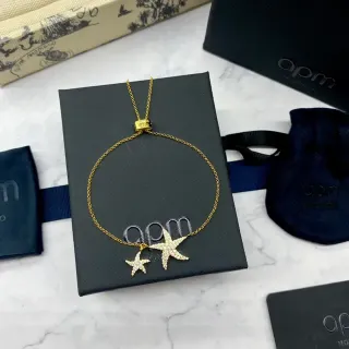 apm Monaco نجم البحر Pavé سحر نجم مزدوج سوار