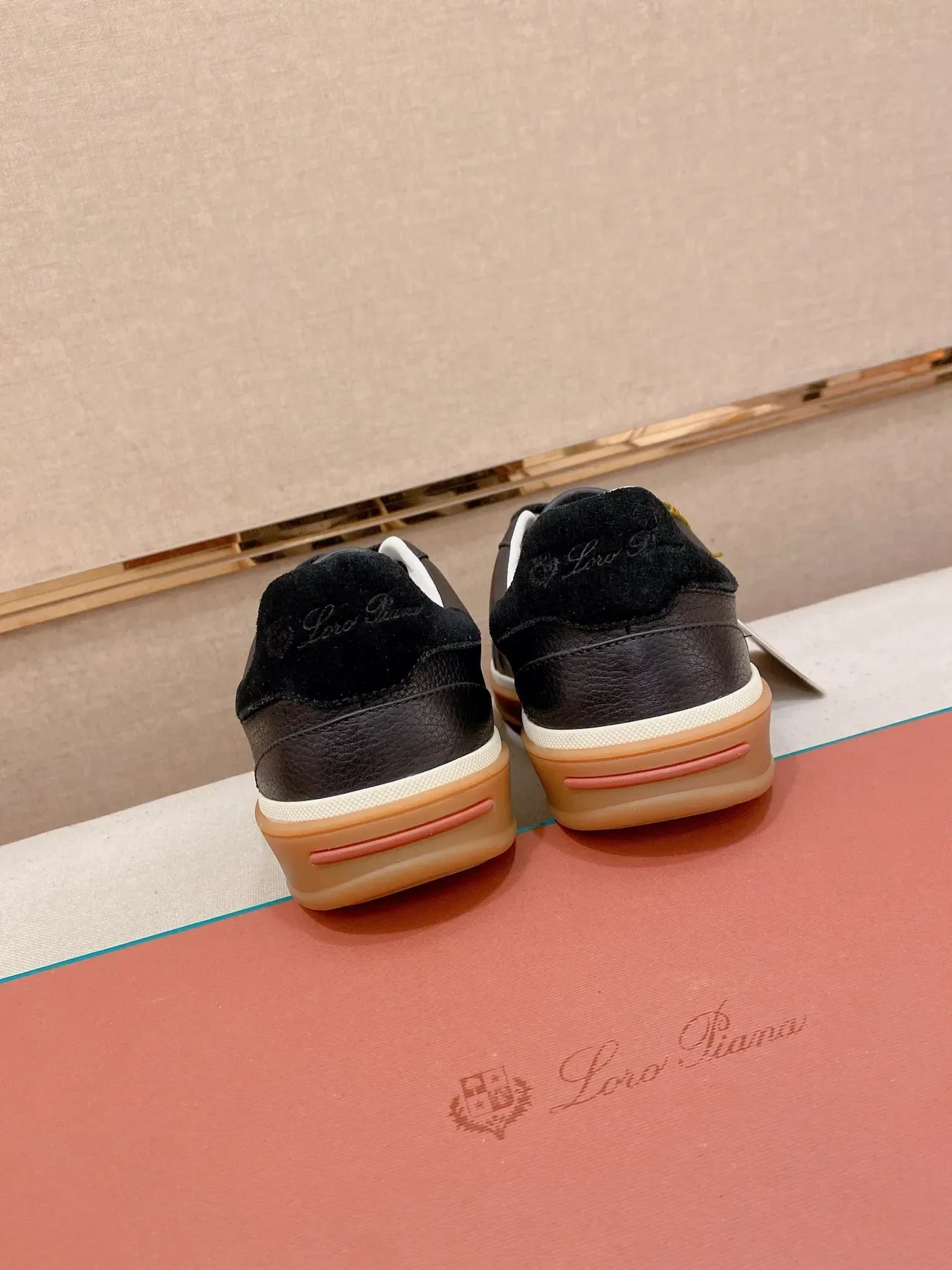 Black and Gum Lifestyle Sneaker 3