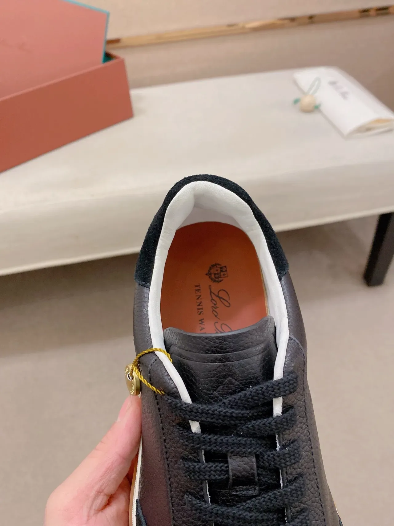 Black and Gum Lifestyle Sneaker 4