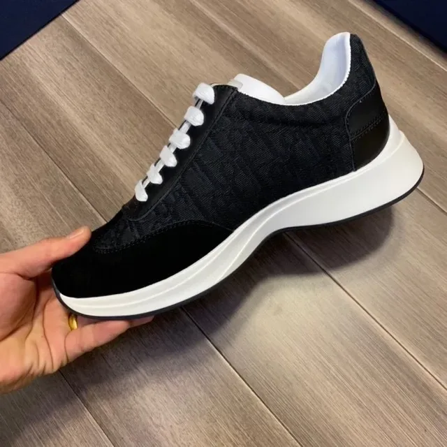 Black and White Embroidered Skull Sneaker 7