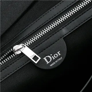 Black Embossed Pattern Messenger Bag 2