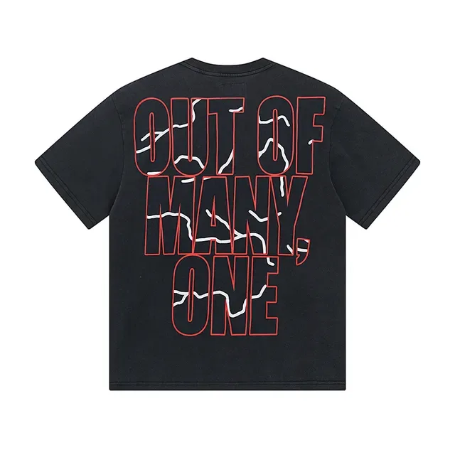 Black Graphic-Print Oversized Racer Skull Helmet T-Shirt 3