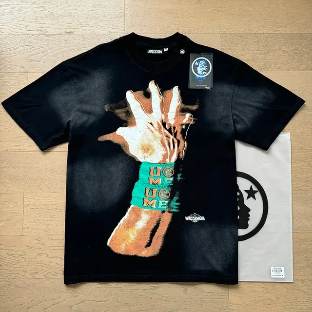 Black Oversized Double-Sided Graphic Print T-Shirt 9