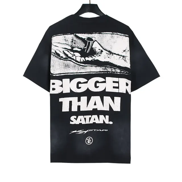 Black Oversized Graphic Print T-Shirt 6