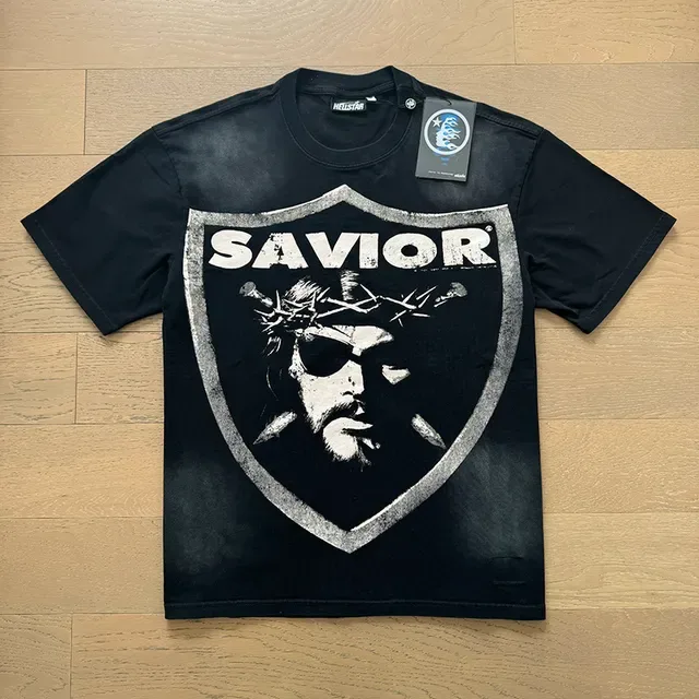 Black Oversized Graphic Print T-Shirt 8