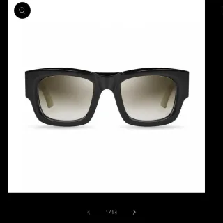 Bugatti 48M Matte Black Gradient Brown Sunglasses