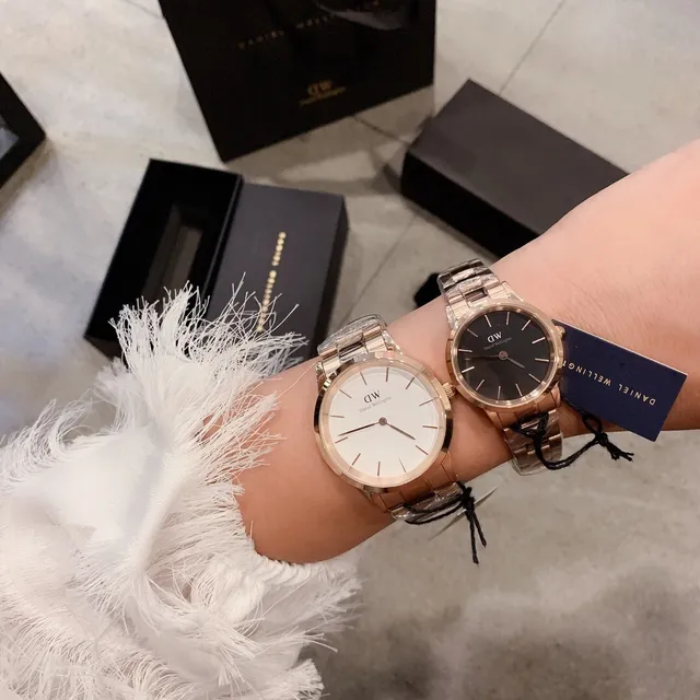 Daniel Wellington Classic Rose Gold Tone White Dial Quartz Watch 3